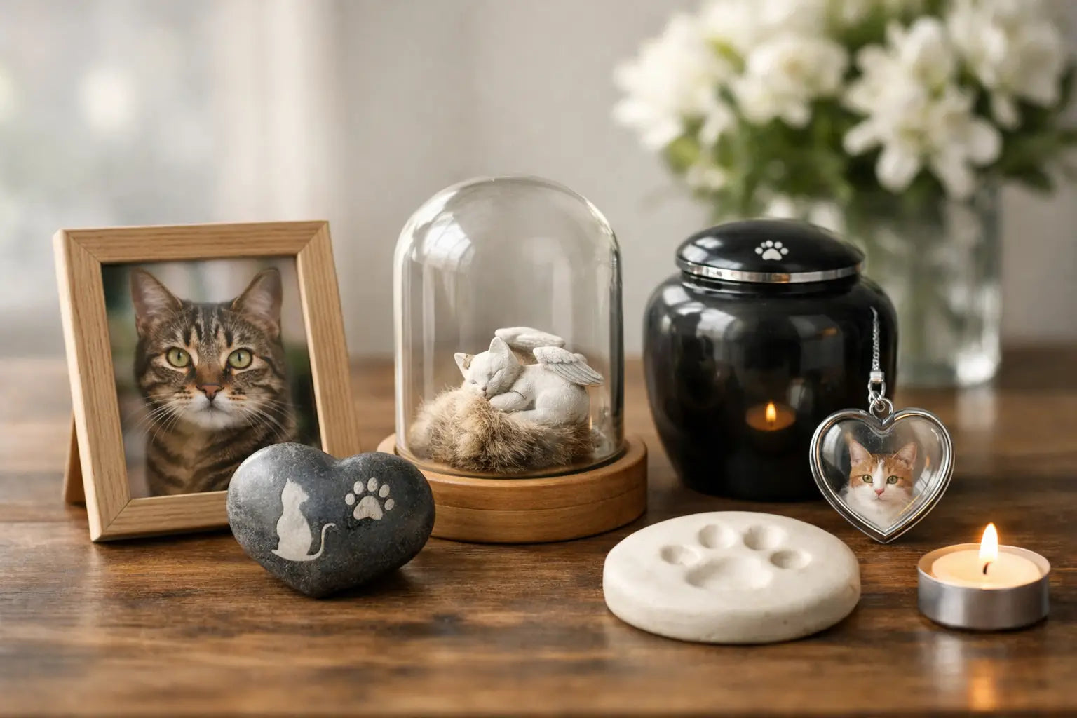 How to Choose a Cat Memorial Keepsake