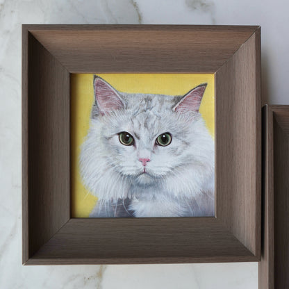 TACO&amp;TUES Custom Framed Oil Painting Pet Portrait