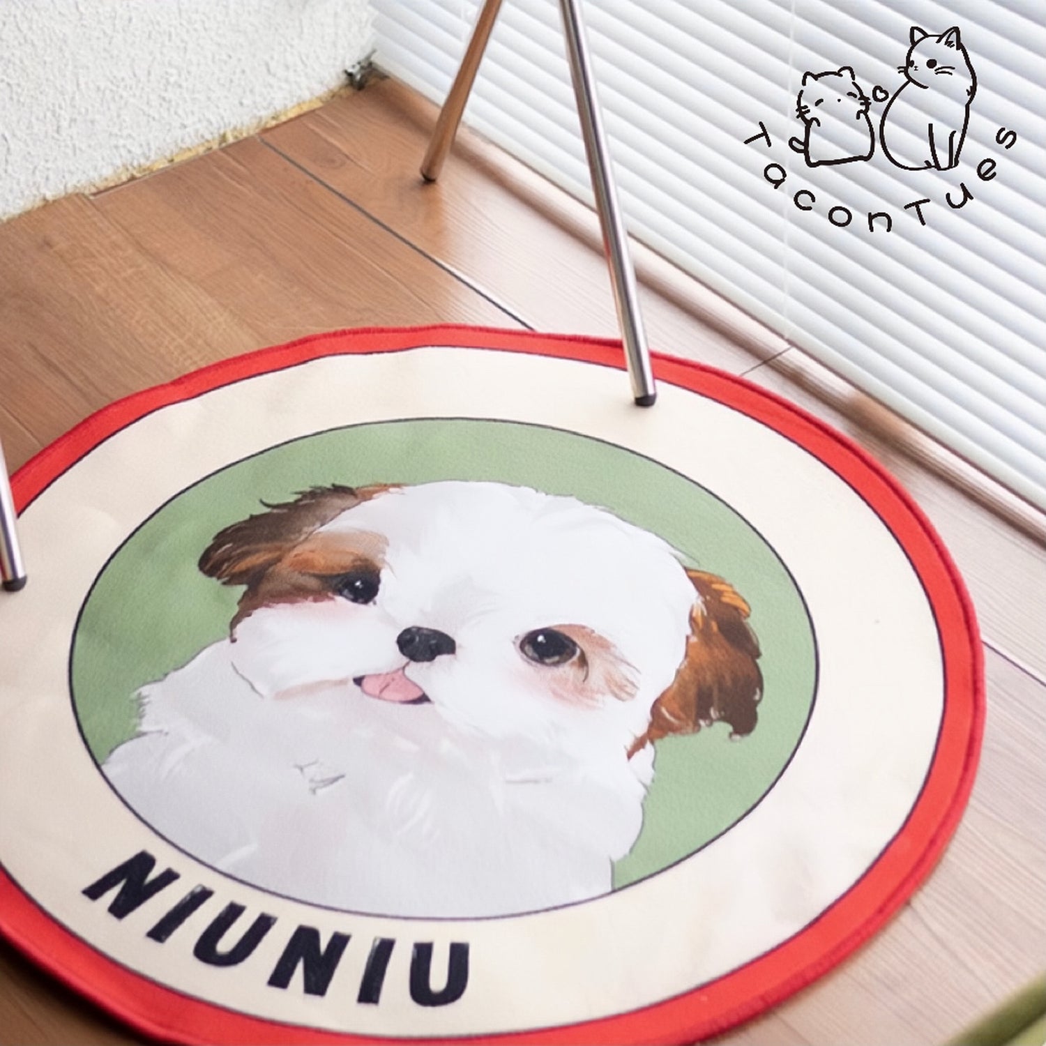 Custom Pet Portrait Rug